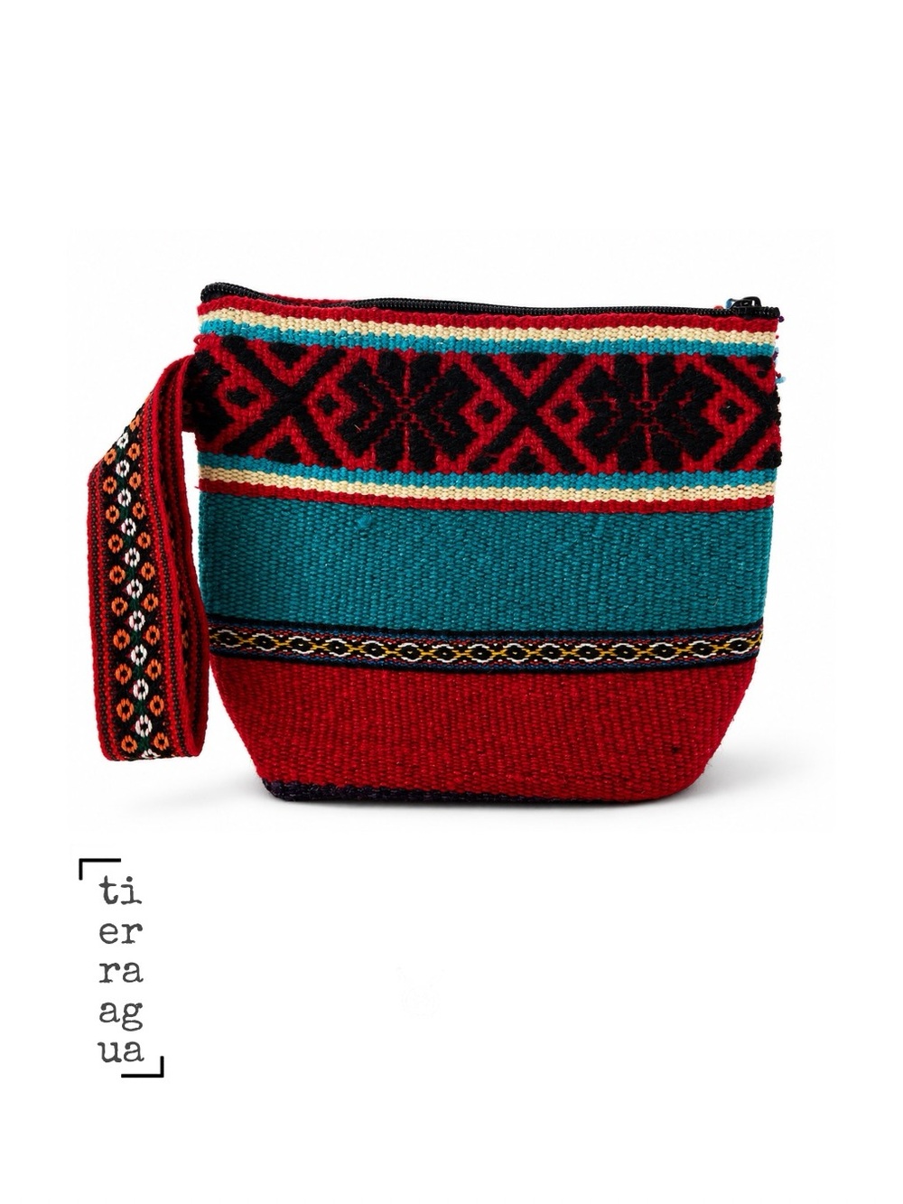 Peruvian Handwoven Wristley
Pouch Clutch Purse
